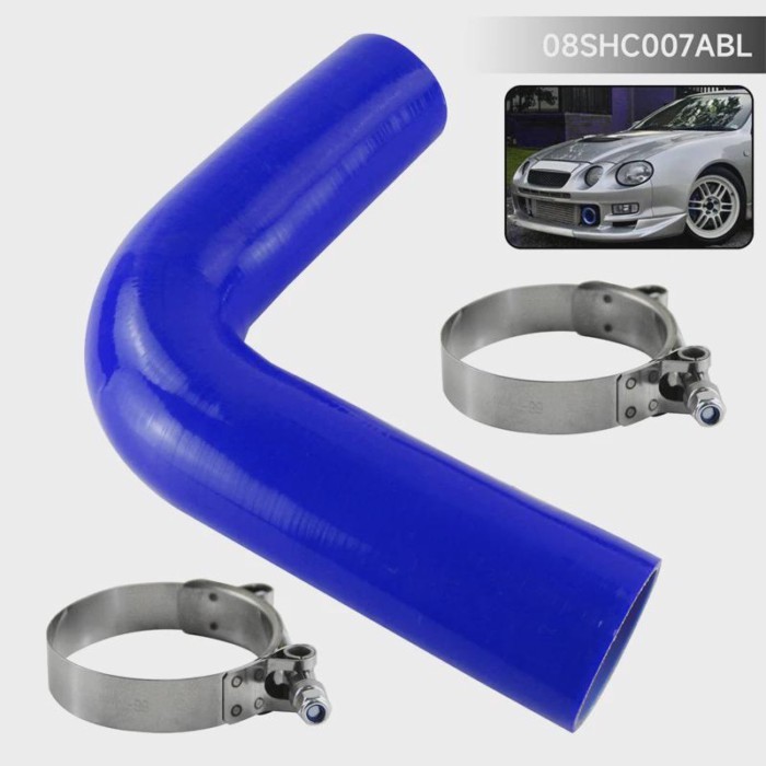 Silicone Intercooler Intake Hose Clamps Kit Toyota Celica 2.0TSI Turbo GT4 ST185 GT-FOUR 89-94;ST20