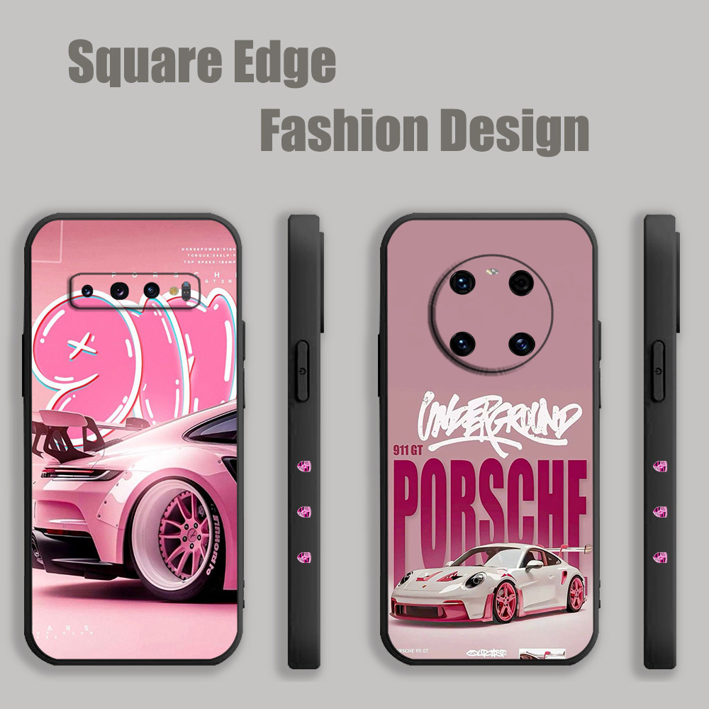 สําหรับ Vivo Y02s Y16 Y35 Y22S Y02 Y02A Y36 V27e V29e Y17swhite และสีชมพู Porsche 911 GT3 RS OYZ62 เ
