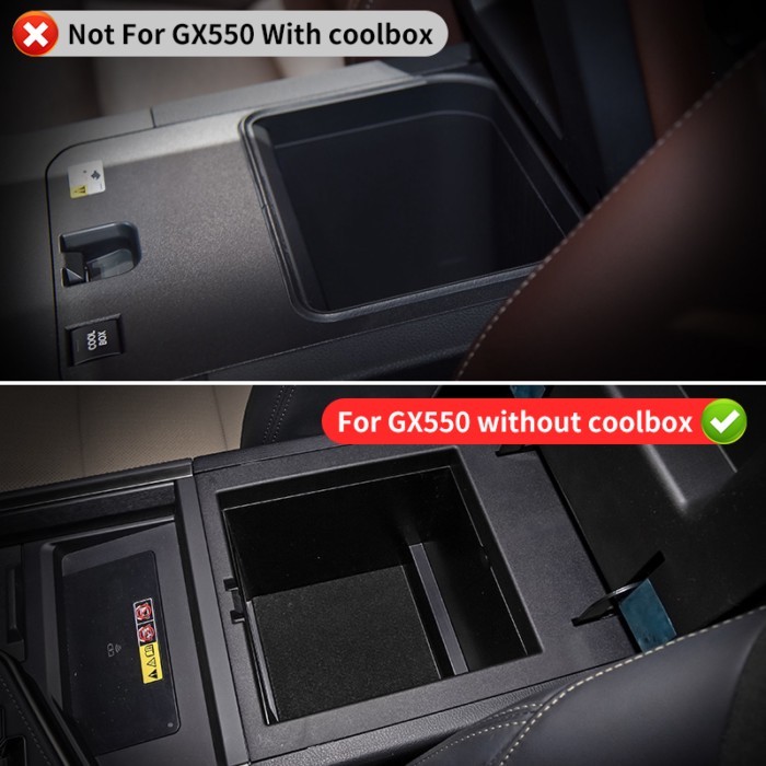 For 2024 Lexus GX550 Upgrade Interior Decoration Accessories GX 550 center console Armrest box stor