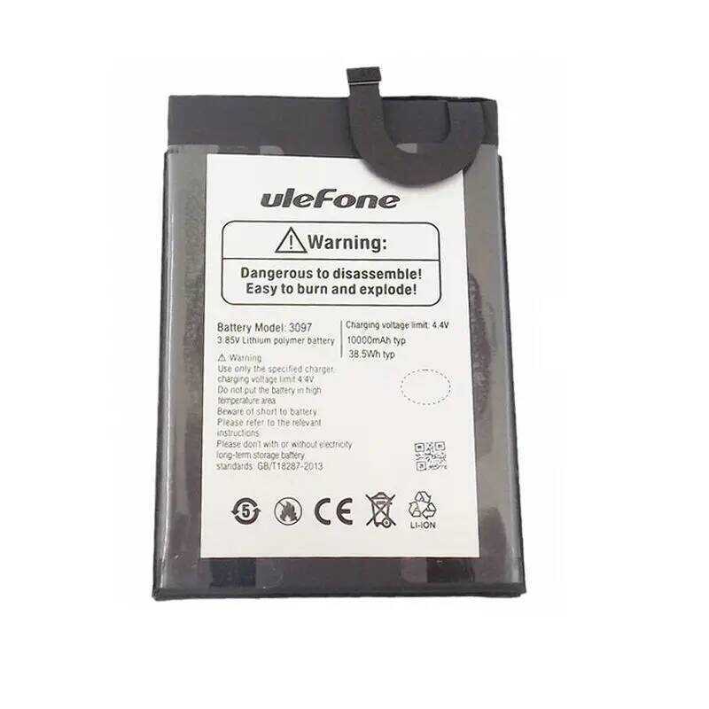 ▥ Original Rugged Waterproof Battery For Ulefone Power Armor 14 Pro, 10000Mah, 6.52 "Mobile Pho