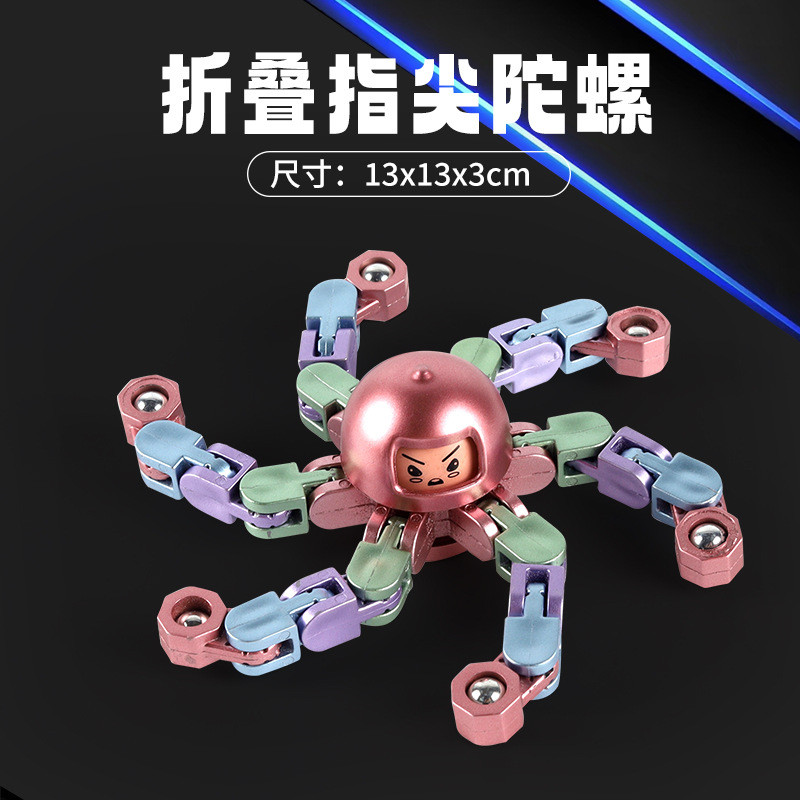 Fidget Spinner Decompression SPINNING ของเล่นเด็ก Creative Finger SPINNER ของเล่นเพื่อการศึกษา