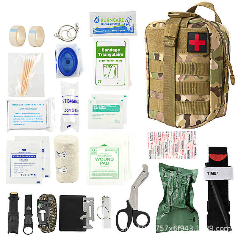 สินค้ากลางแจ้ง Travel Survival Tool Set Field Survival Emergency Camping edc Camping edc อุปกรณ์