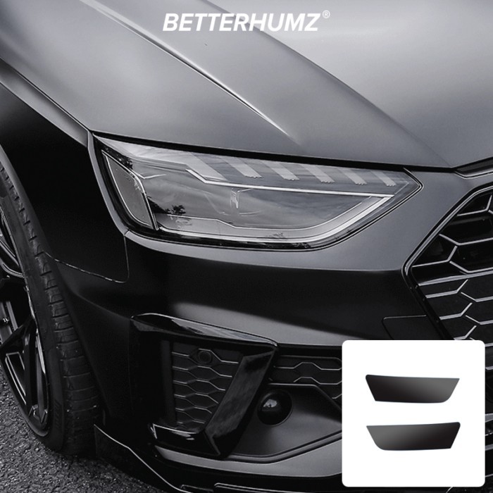 For Audi A3 A4 A5 A6 A7 A8 Q3 Q5 Q7 S3 S4 S5 Light Black Car Tint Lighthouse Tail Light Headlights