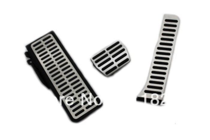 Aluminium Pedal Caps Auto Transmission For Volkswagen For VW Golf MK6 Golf MK5 Jetta MK5
