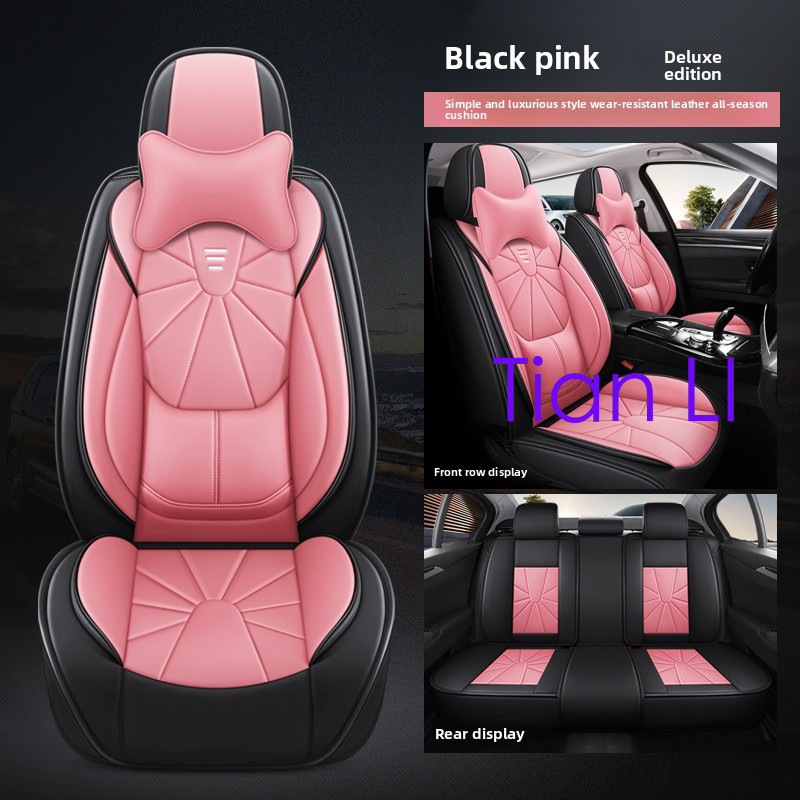 ครอบคลุมเต็มรูปแบบรถที่นั่งครอบคลุม PU หนังที่นั่งด้านหน้า + เบาะหลัง Made สําหรับ Jade Swift Crider