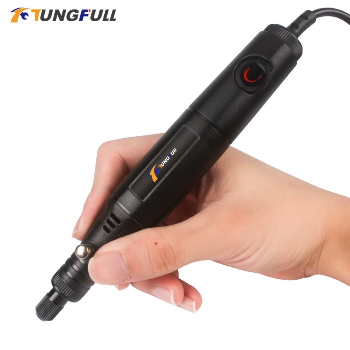 18V Variable Speed Rotary Tool Electric Hand Drills Power Rotary Tool for Jade Polishing Drilling E