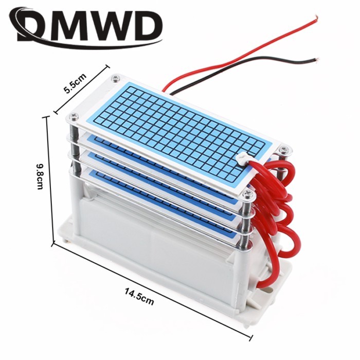 40000mg/h Ozone Generator 110V 220V Integrated Ceramic Plate Ozonizer Washable Air Purifier Filter
