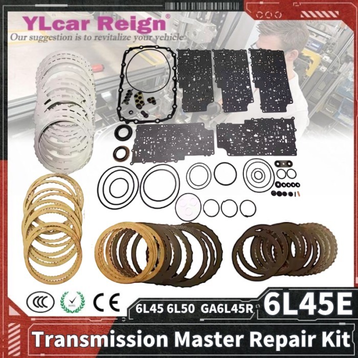 GA6L45R 6L45 6L45R 6L50 Transmission Overhaul Repair Kit Master Rebuild Kit Friction Plate Steel Di