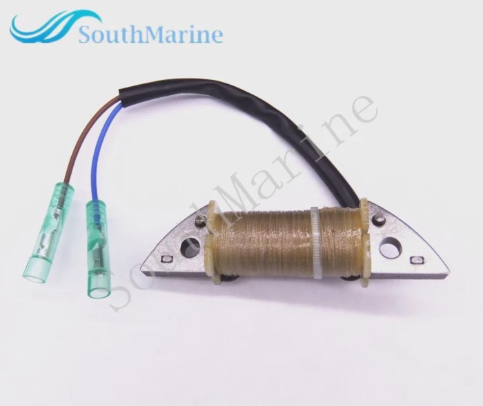 6B4-85520-00 Charge Coil for Yamaha Outboard Engine E15D E9.9D