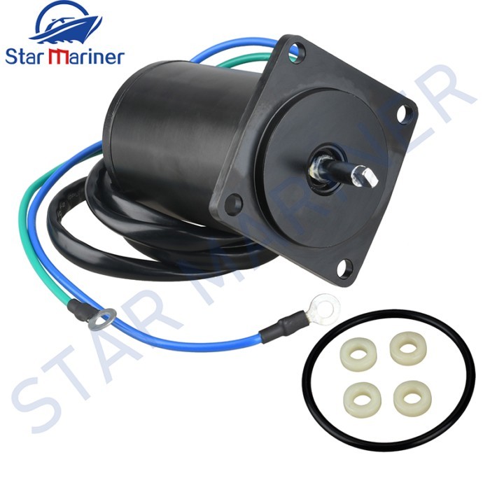 67F-43880 Tilt Trim Motor For YAMAHA Outboard Motor 75HP 80HP 90HP 100HP 2-Wire 12V 4 Bolt Sierra 1