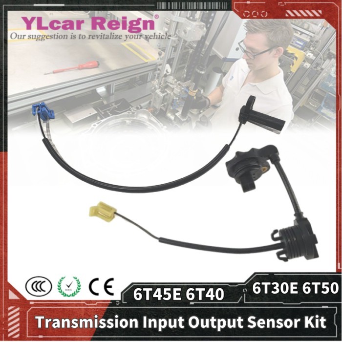 6T40 6T45E 6T40E 6T30E 6T50E Automatic Transmission Input Output Speed Sensor Kit 24276628 24259852