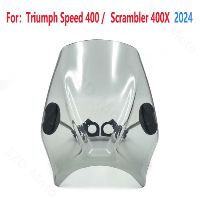 Motorcycle Windshield Windscreen For Triumph Speed 400 Speed400 Scrambler 400 X 400X Scrambler400X