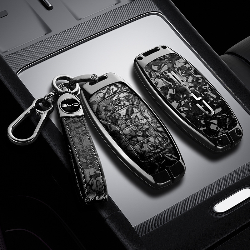 【2022-2025】 เหมาะสำหรับ BYD ฝาครอบกุญแจ D1e2e3 ซีล 06 รถ 06GT Han Qin L เพลง PLUS Tang Han หัวเข็มข