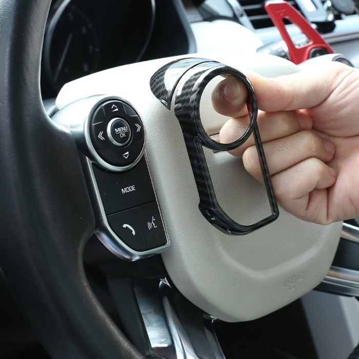 For Land Rover Range Rover Sport Voque Evoque Velar Steering Wheel Button Decorative Frame For Disc