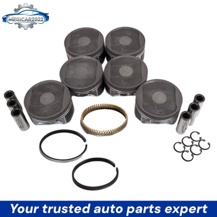 6pcs 12010-EA200 12010-EA20B VQ40DE Engine Piston Set For 05-10 Nissan Frontier Pathfinder Xterra 4