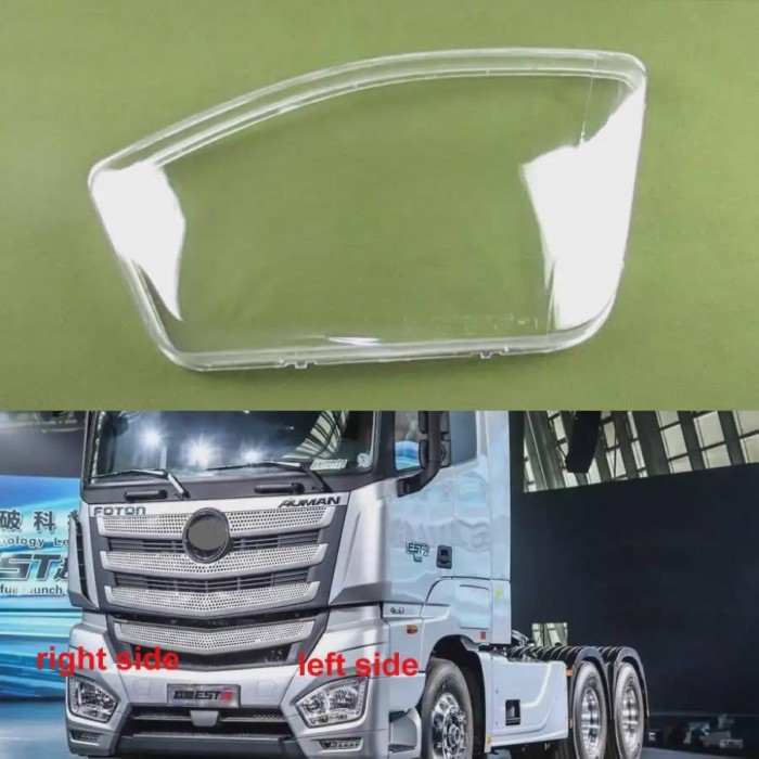 For Foton Daimler Auman EST Car Accessories Headlamp Lamp Shell Headlight Transparent Cover Lampsha