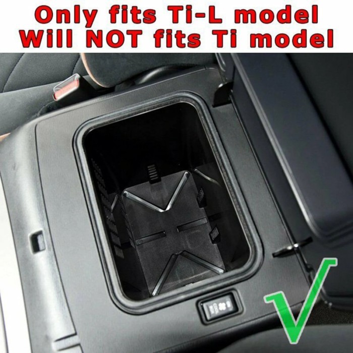 For Nissan Patrol Y62 Ti-L 2010 - 2018 2019 2020 Armrest Storage Glove Box Tray Container Pallet Ce