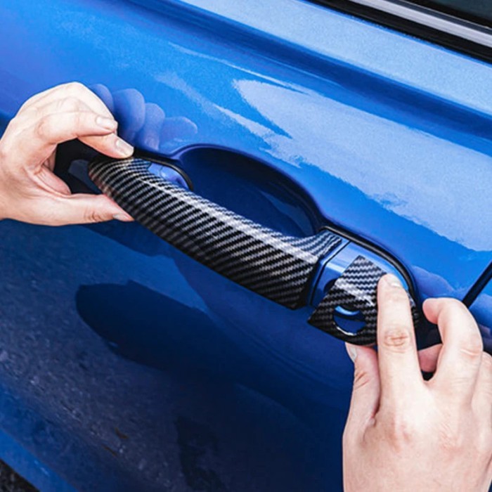 ABS Carbon Fiber Car Styling Outer Door Handle Cover for BMW F30 F35 F34 E70 E71 E84 F25 F26 F20 F3