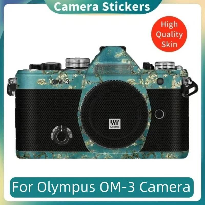 สําหรับ Olympus OM3 กล้อง Decal ผิว OM 3 Wrap สําหรับ Olympus OM-3 กล้อง Protector สติกเกอร์ om3 ฝาค
