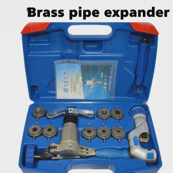 1PC Brass Pipe Expander Machine WK-519FT-L One-piece Eccentric Copper Pipe Flaring Tool Kit Refrige