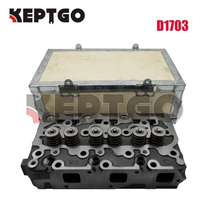 New D1703 D1703E D1703B D1703EB Complete Cylinder Head for Kubota