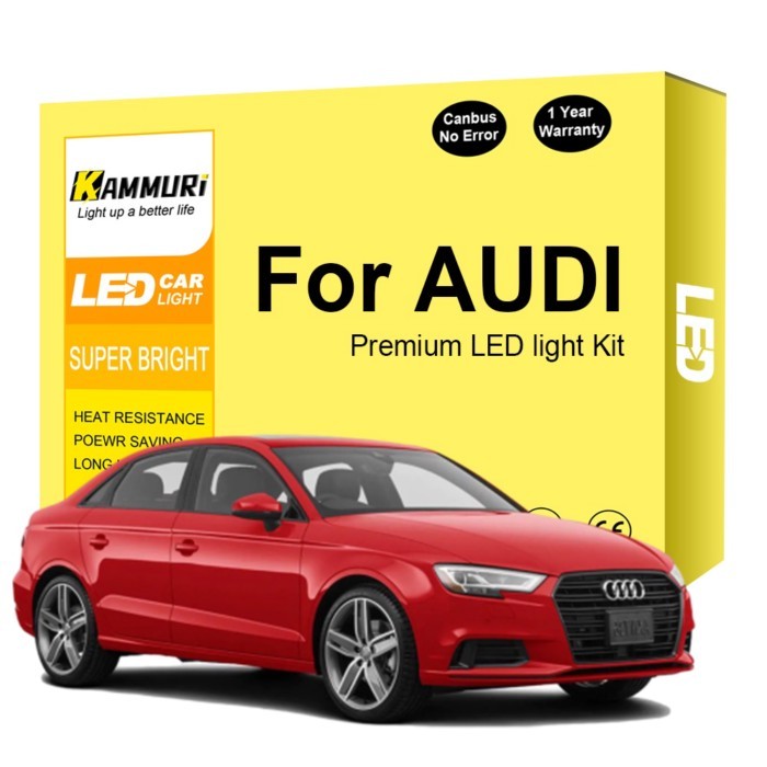 Led Interior Light Kit For Audi A3 8L 8V 8P A4 B5 B6 B7 B8 A5 A6 C5 C6 C7 A7 A8 D2 D3 Q5 Q7 Dome Ma
