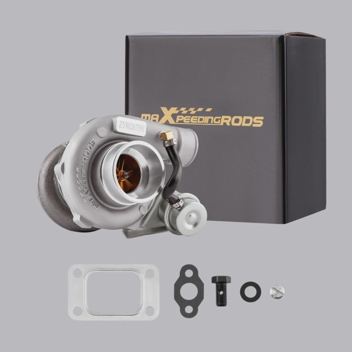 Upgraded Billet T25 T28 GT2871 GT2860 Turbocharger A/R 0.6 / 0.64 up to 350+BHP