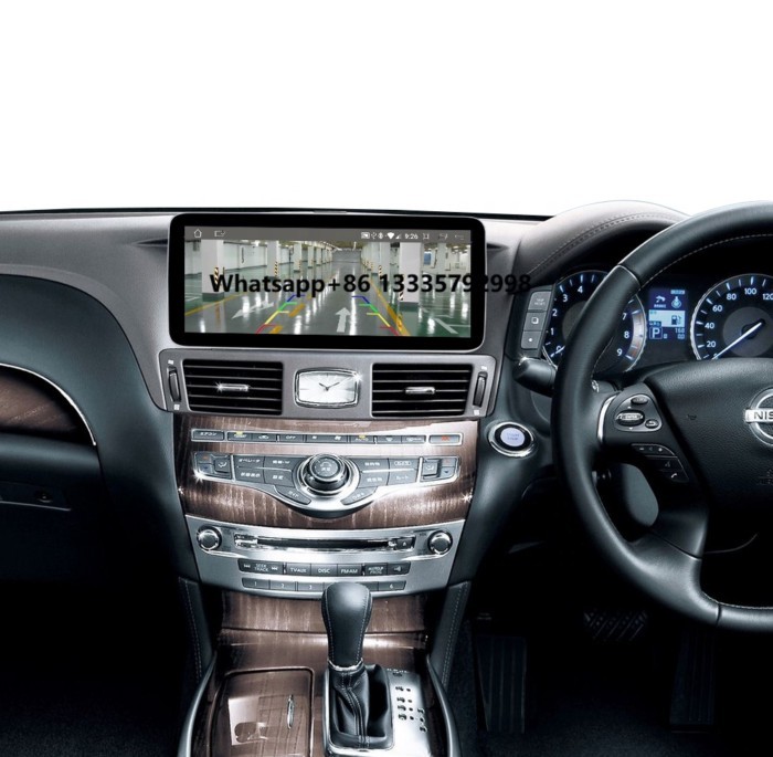 12.3inch Car Android for Nissan Fuga Y51 Infiniti Q70 Q70L M25 M35 M37 M56 2009-2019 Radio Auto Ste