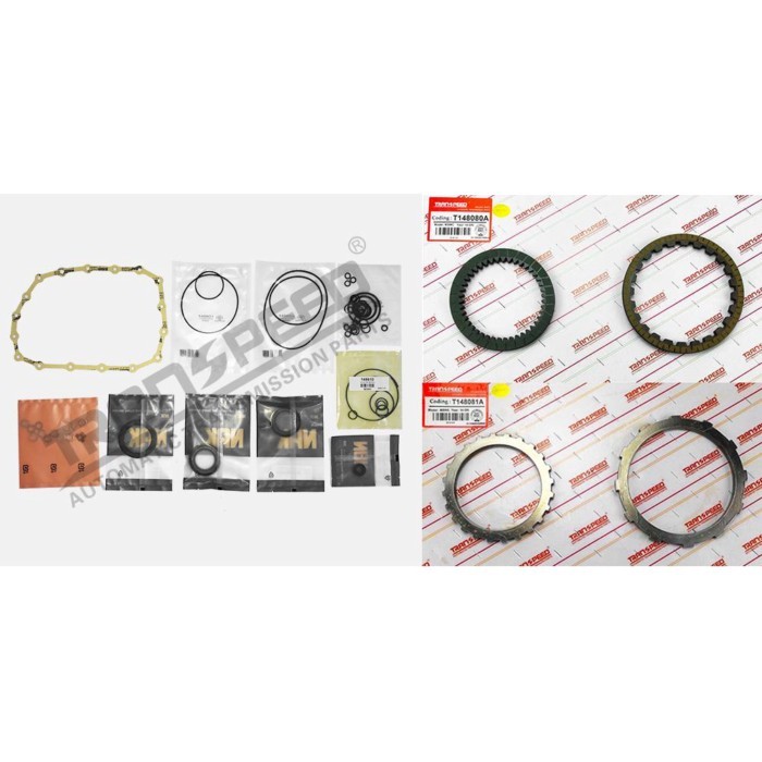 TRANSPEED M3WC CVT Automatic Transmission Master Rebuild Clutch Steel Kit For CIVIC LUMINAV6 CAVALI