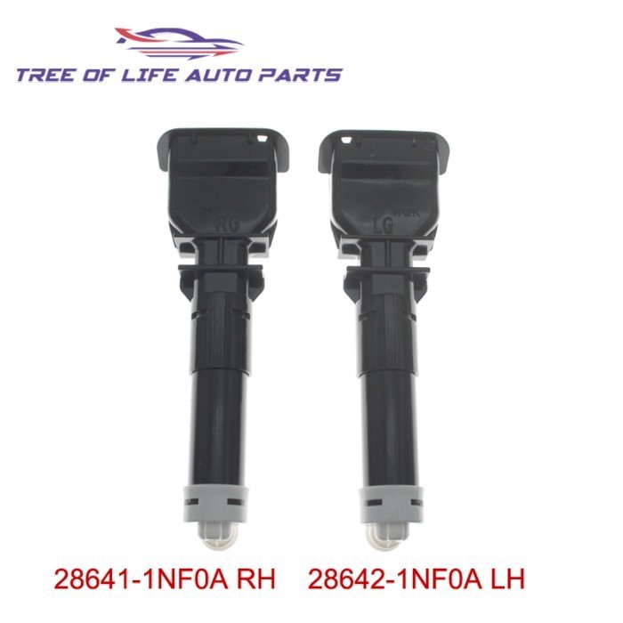 28642-1NF0A 28641-1NF0A Front Headlight Washer Nozzle Headlamp Cleaning Spray Pump FOR INFINITI G37