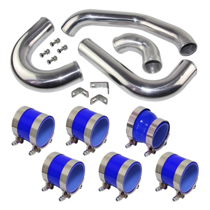 Front Mount Intercooler Piping Hose Kit For Toyota Chaser MARK II JZX110 1JZ-GTE 2.5L Torbo Engine