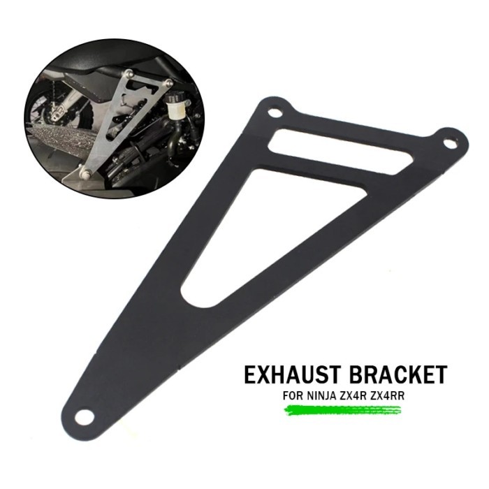 Fit For KAWASAKI Ninja ZX4R ZX-4R ZX4RR ZX 4RR 2023 2024 Motorcycle Exhaust Hanger Bracket Accessor