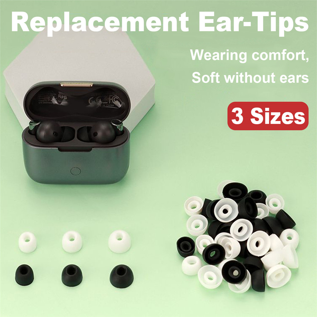 เคล็ดลับหูซิลิโคนใช้งานร่วมกับ Baseus WM01 W04 Plus WM02 W06 W12 Encok W3 เปลี่ยนหูฟังชนิดใส่ในหูหูฟ