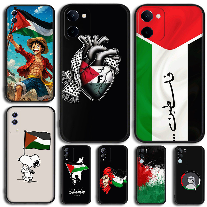 สําหรับVivo U3 Y19 S1 S16 S17 S19 Pro S17 S17T T3 V5 lite Z9 Y67 V5s Y66 Plus V7 Y75 Palestine TPUสี