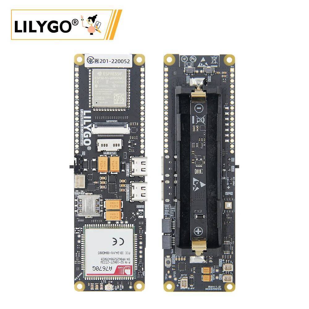 ลิลลี่โก® T-A7670G-S3-Standard ESP32-S3 2G 4G Dev Board A7670G SIM โมดูลสนับสนุน GSM LTE CAT1