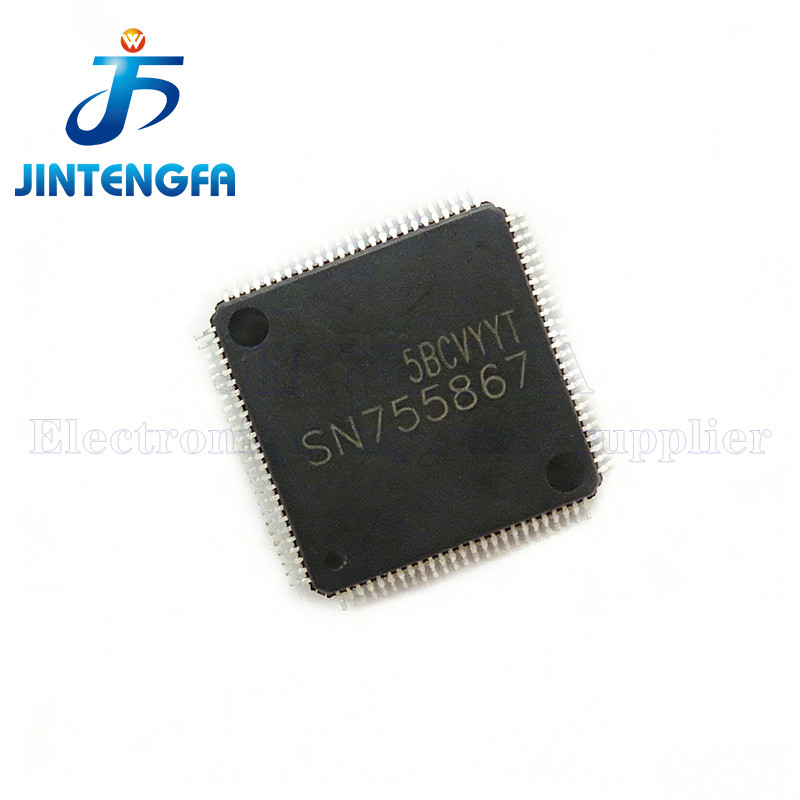 5 ชิ้น SN755867PZP QFP100 SN755867 QFP-100 ในสต็อกชิป IC