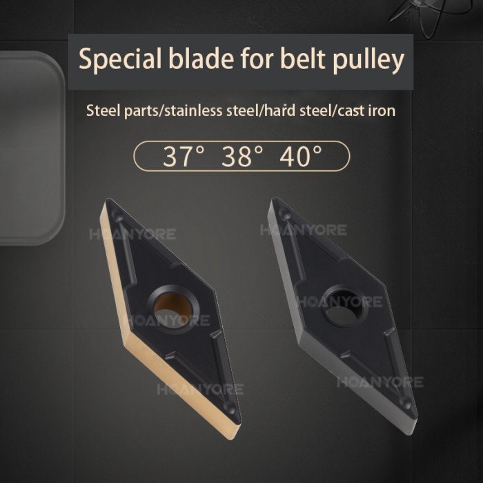 Single tooth double-sided 40 degree belt pulley CNC turning tool holder PDL-VNMT160404-40 degree be