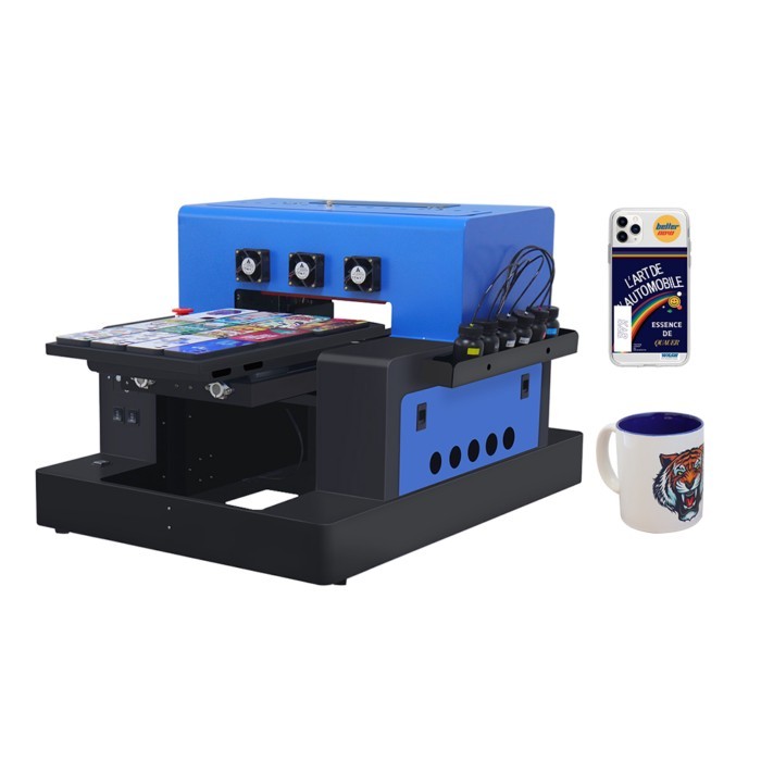 Colorsun  A3 Size 6 Color Flatbed Printer for Phone case Printer Impresorass Multifuncional A2850 M