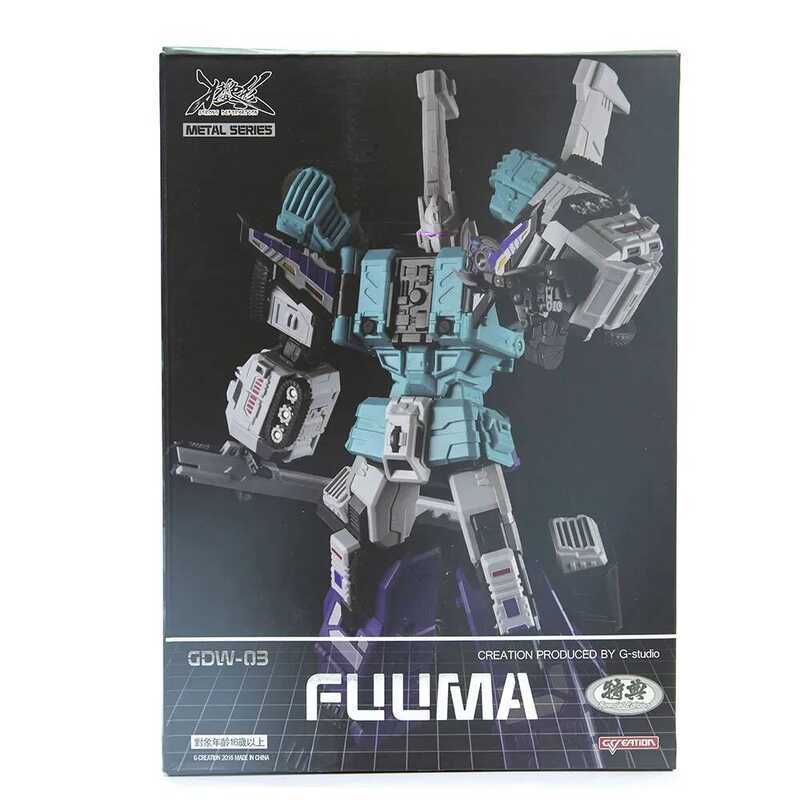 New Transformation Toys G-creation GDW-03 SIXSHOT Metallic version GDW03 Action figure toy in stock