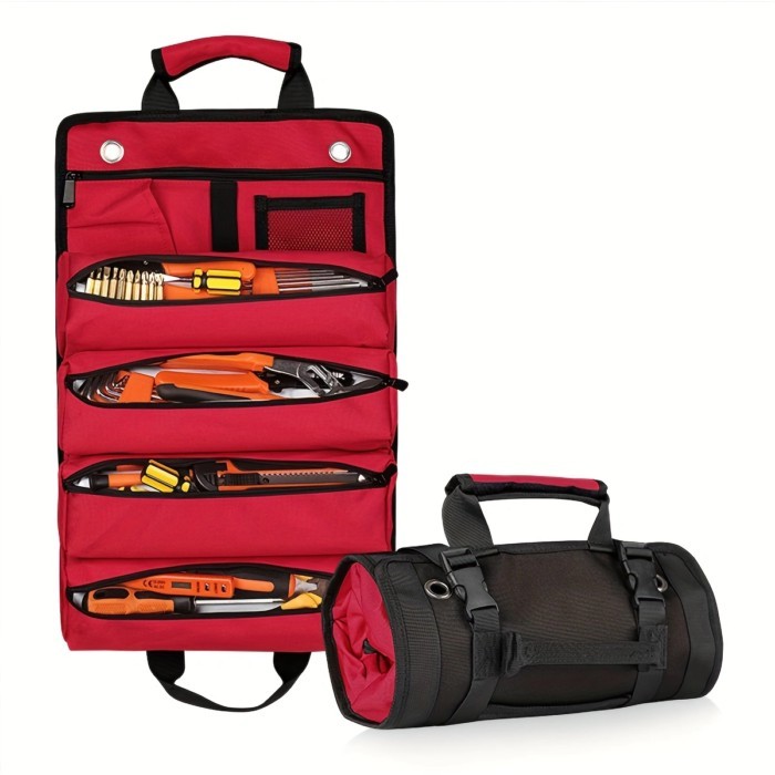 Tool bag, Reel Tool Storage Bag Detachable Multifunctional Bag Suitable for Maintenance Tools Campi