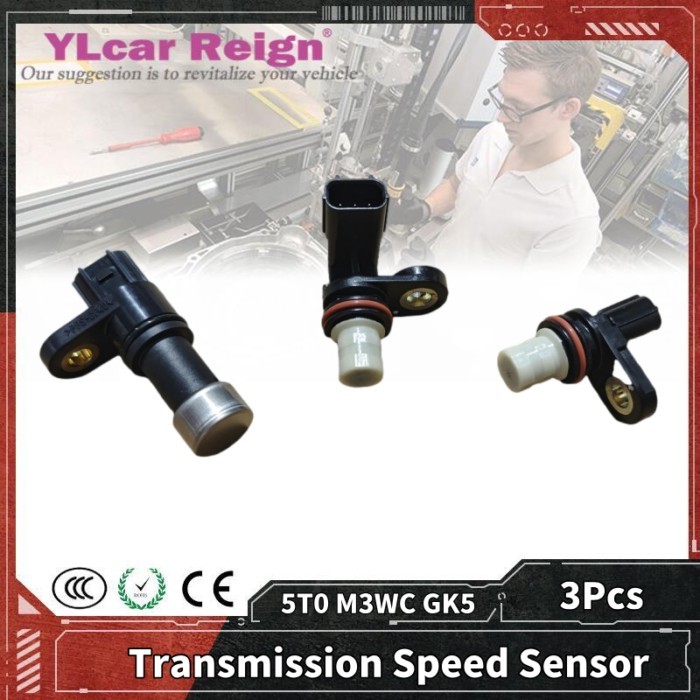 3Pcs 5T0 M3WC GK5 CVT Automatic Transmission Gearbox Speed Sensor 28810-R9L-003 28810-RJ2-003 for H