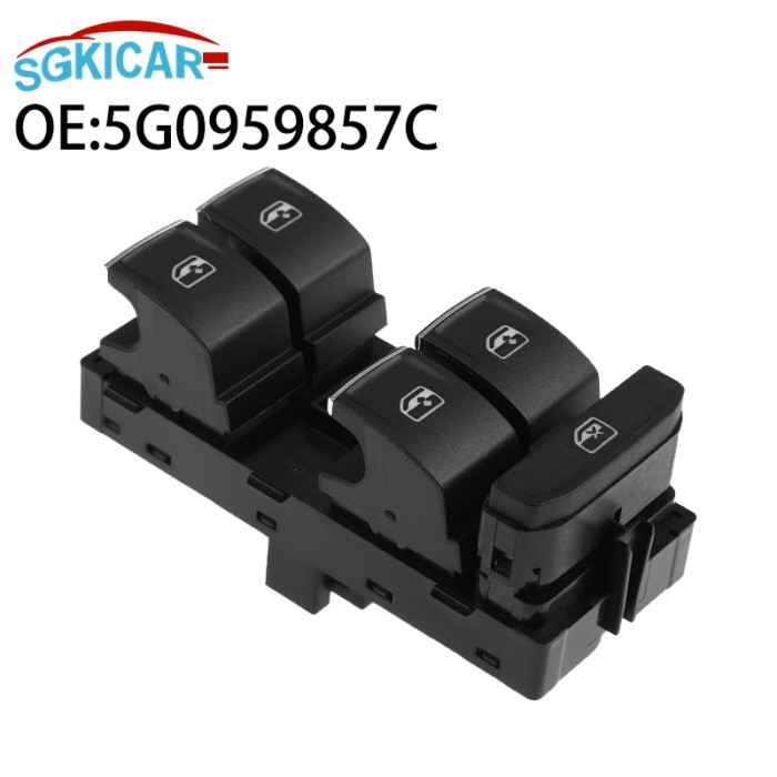 5G0959857C 5G0959857A 5G0959857E 5G0959857 Car Power Window Master Switch Button Fit For Volkswagen