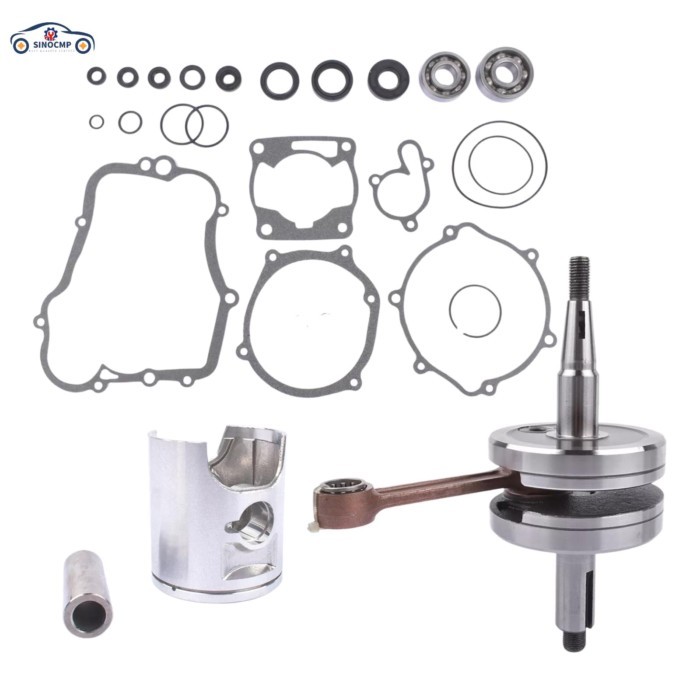 805M04750 646M04700 SINOCMP 1Set Crankshaft Gaskets Seals Bottom End Rebuild Kit CBK0076 For 2002-2