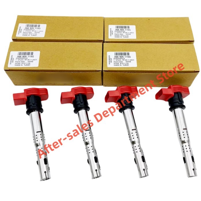 06E905115G/E/C/D Ignition Coil Enhanced Edition For Audi Q5 A3 A4 A5 A6 R8 A7 TT VW Passat CC B7 Sc