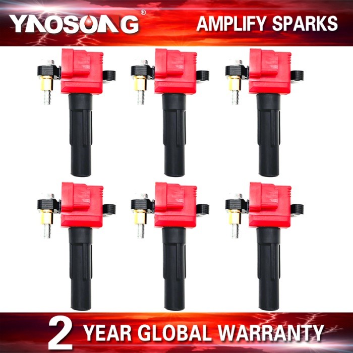 6X IGNITION COILS FOR 2006-2011 SUBARU OUTBACK 3.0L 3.6L H6 B9 TRIBECA LEGACY EZ30D EZ30R EZ36D 224