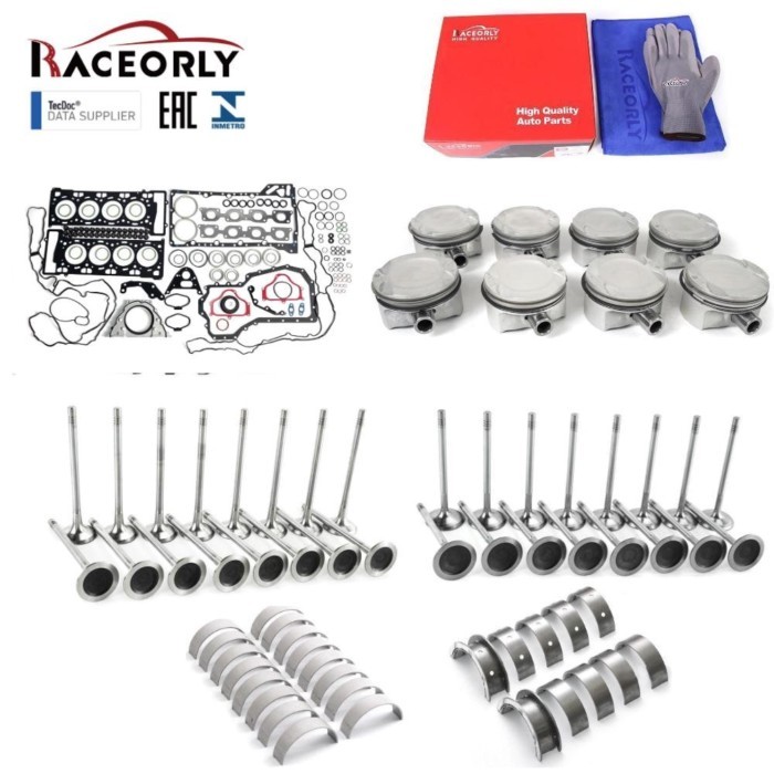 RACEORLY Engine Rebuild Kit STD For BMW 550i 750i X5 F04 4.4L V8 N63B44A 342kw