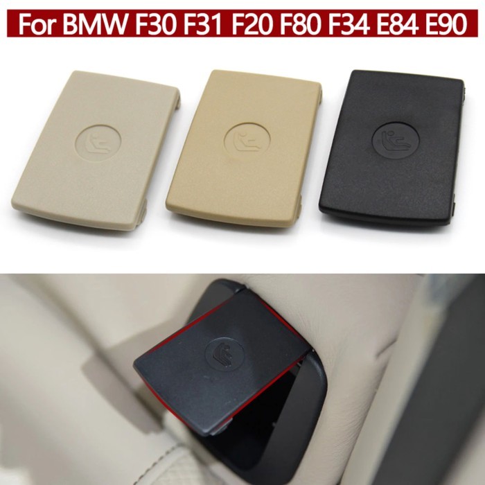 Car Rear Hook Child Seat Fixing ISOFIX Cover For BMW 1 2 3 X1 Series F20 F21 F22 F87 F30 F31 F34 F3