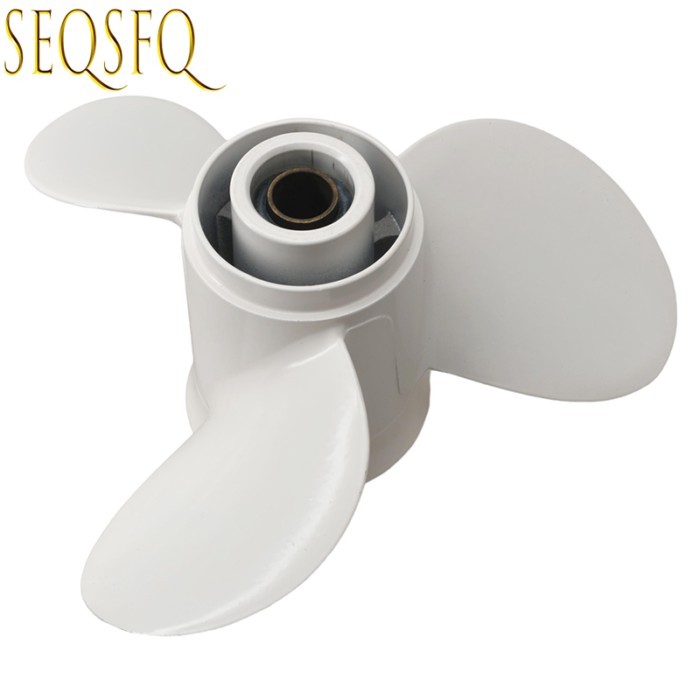 Aluminum Propeller 664-45949-02-EL size 9 7/8x13-F for Yamaha 25HP 30HP Outboard Engine 69P 61N 9-7