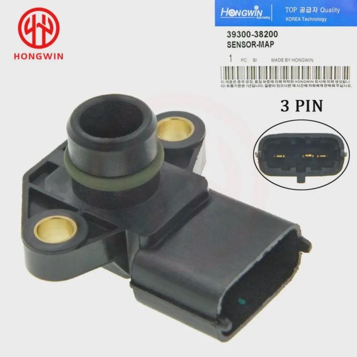 Manifold Absolute Pressure MAP Sensor 39300-38200 94809-30001 39300-38100 For Hyundai Sonata Veracr