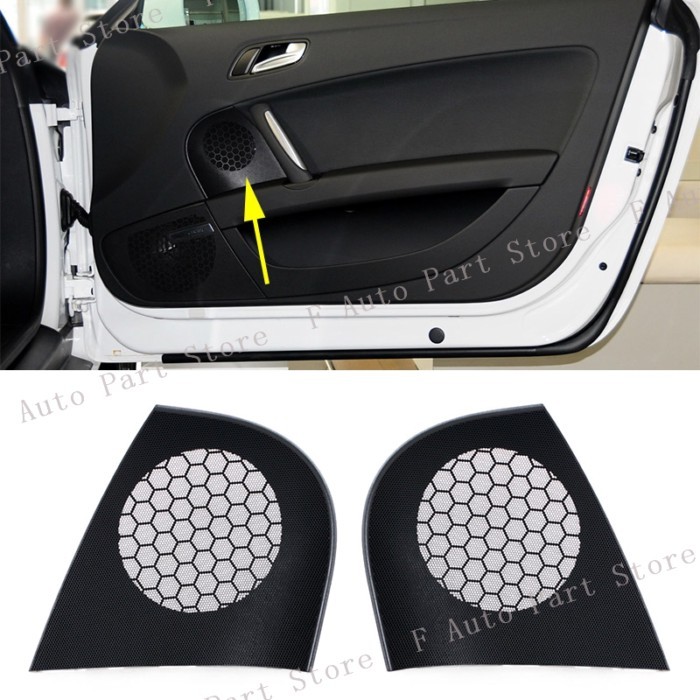 8J0035409 8J0035410 Front Door Speaker Audio Horn Trim Cover Cap Shell House For Audi TT 8J MK2 TTS